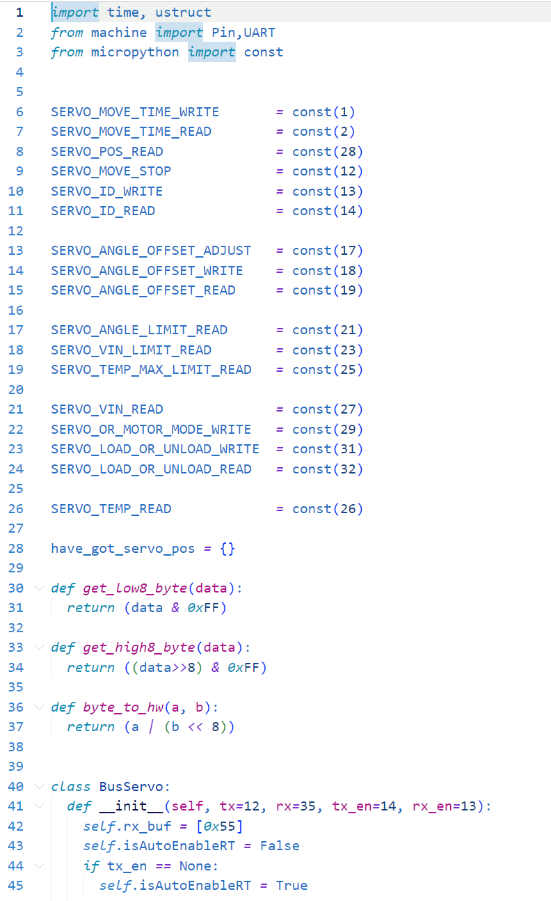 micropython reference script — w55mh32 micropython... 手把手教你用 MicroPython 玩转幻尔串口舵机,代码+教程全公开-CSDN博客