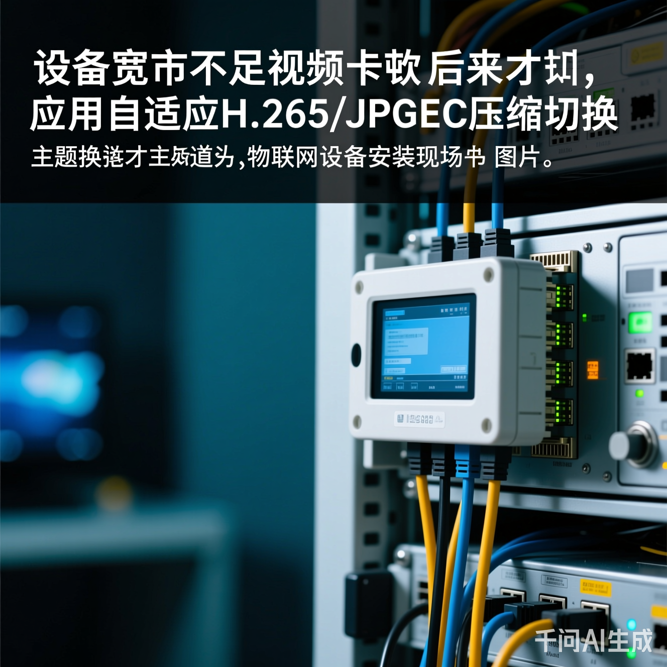 物联网设备安装现场