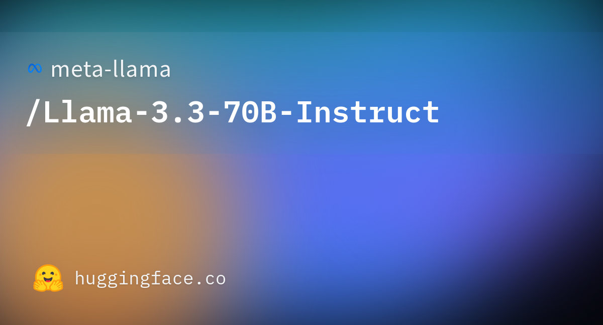 Llama 3.3 70B