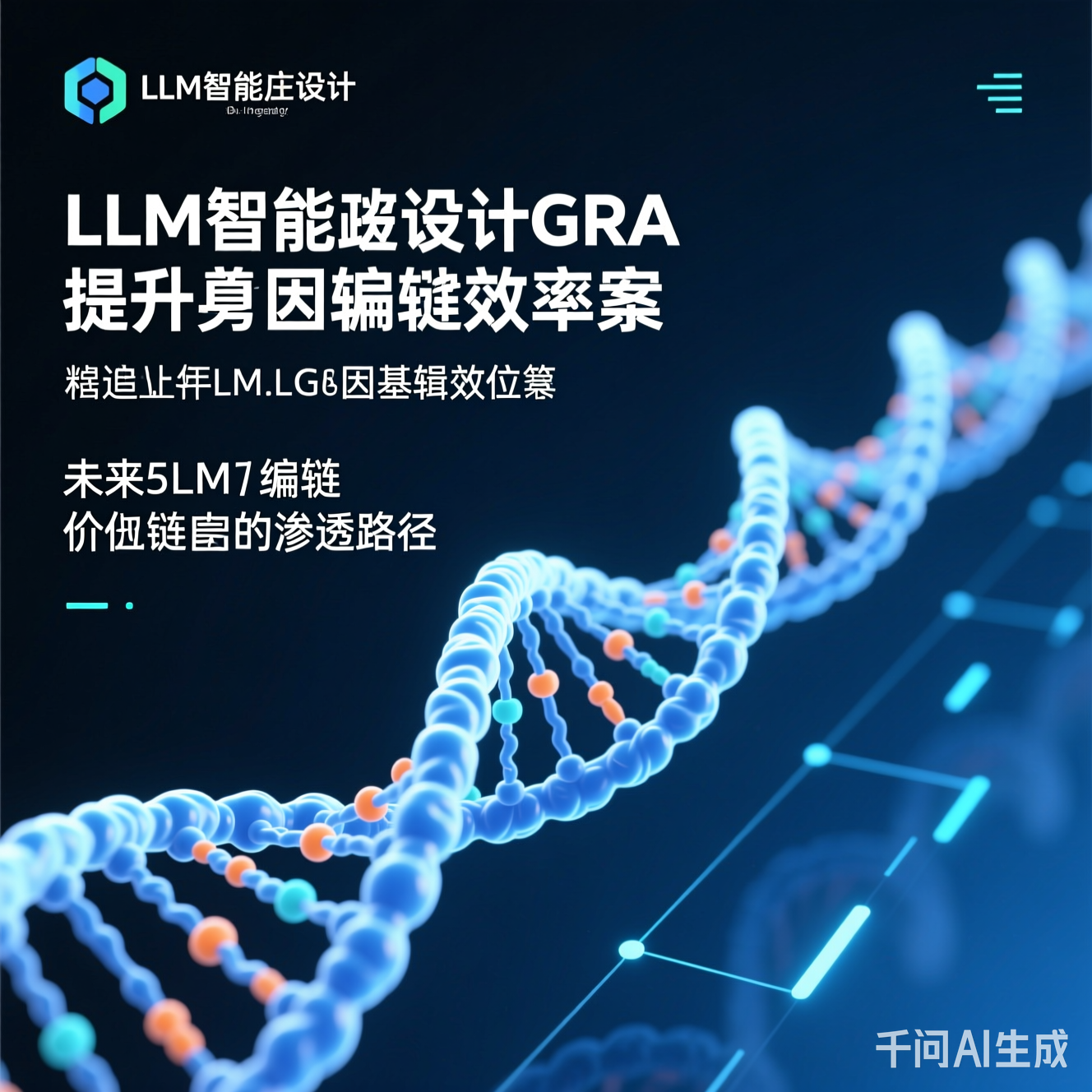 未来5年LLM在基因编辑价值链中的渗透路径
