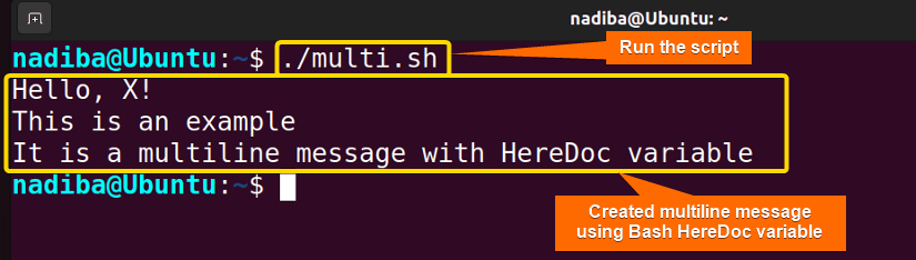 What is “HereDoc” Variable in Bash? [5 Practical Cases]-CSDN博客
