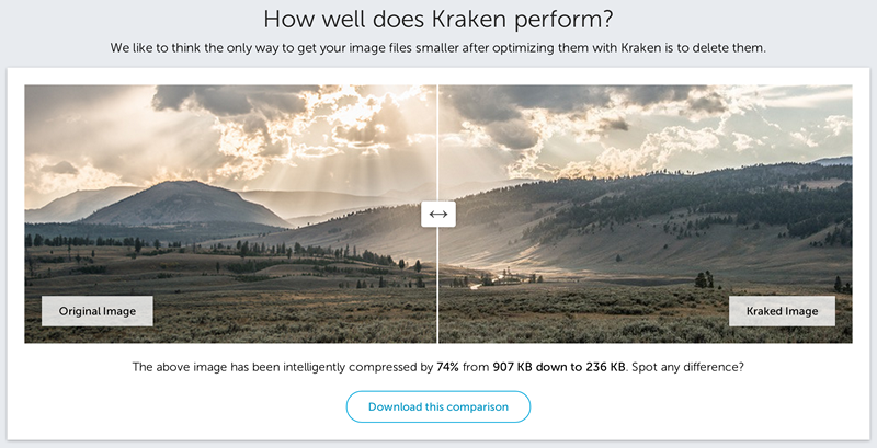 Kraken界面截图