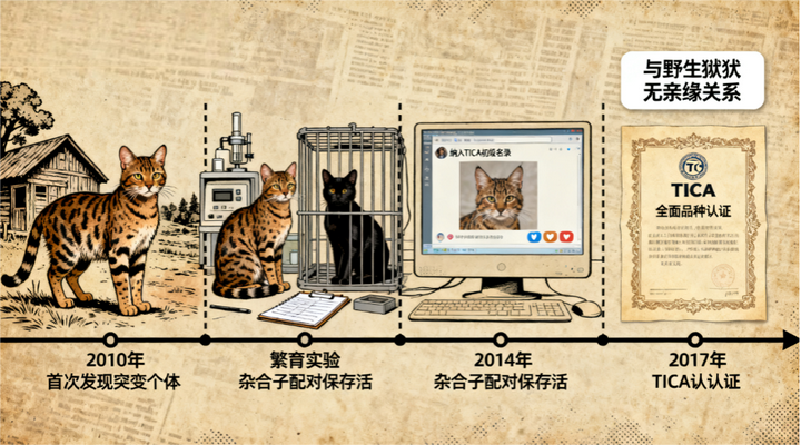 狼猫（Mutation 部分无毛）全解析：基因造就的“猫中狼人”-CSDN博客