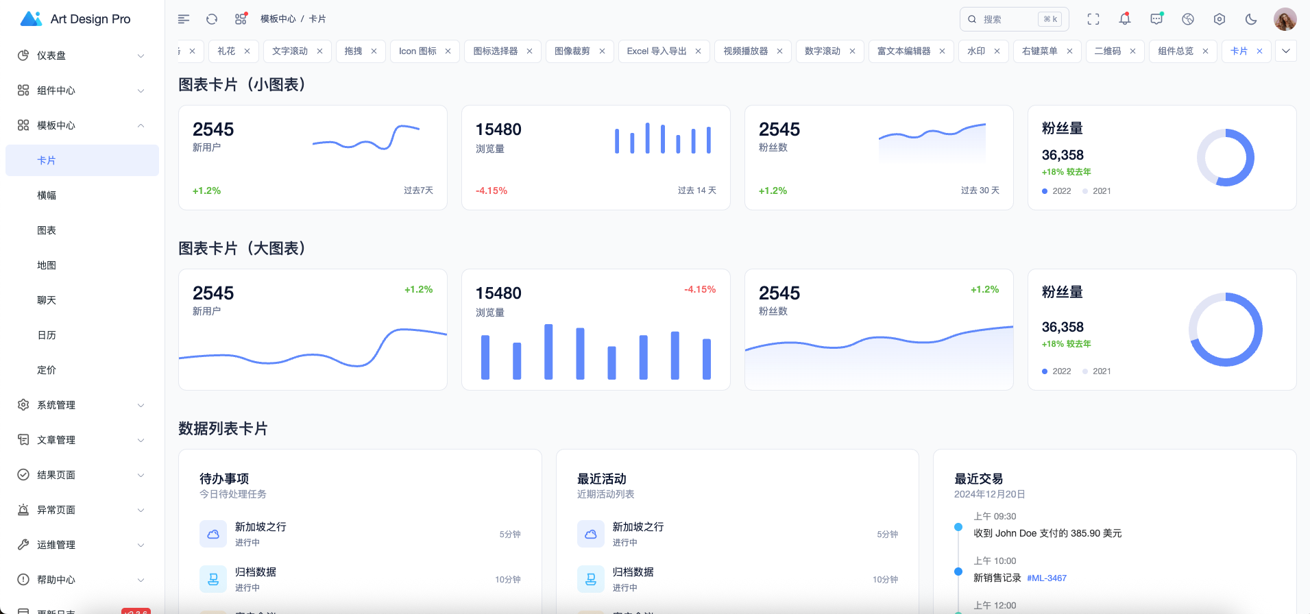 我用 54000 分钟打造的后台系统模板，开源了！_art-design-pro-main