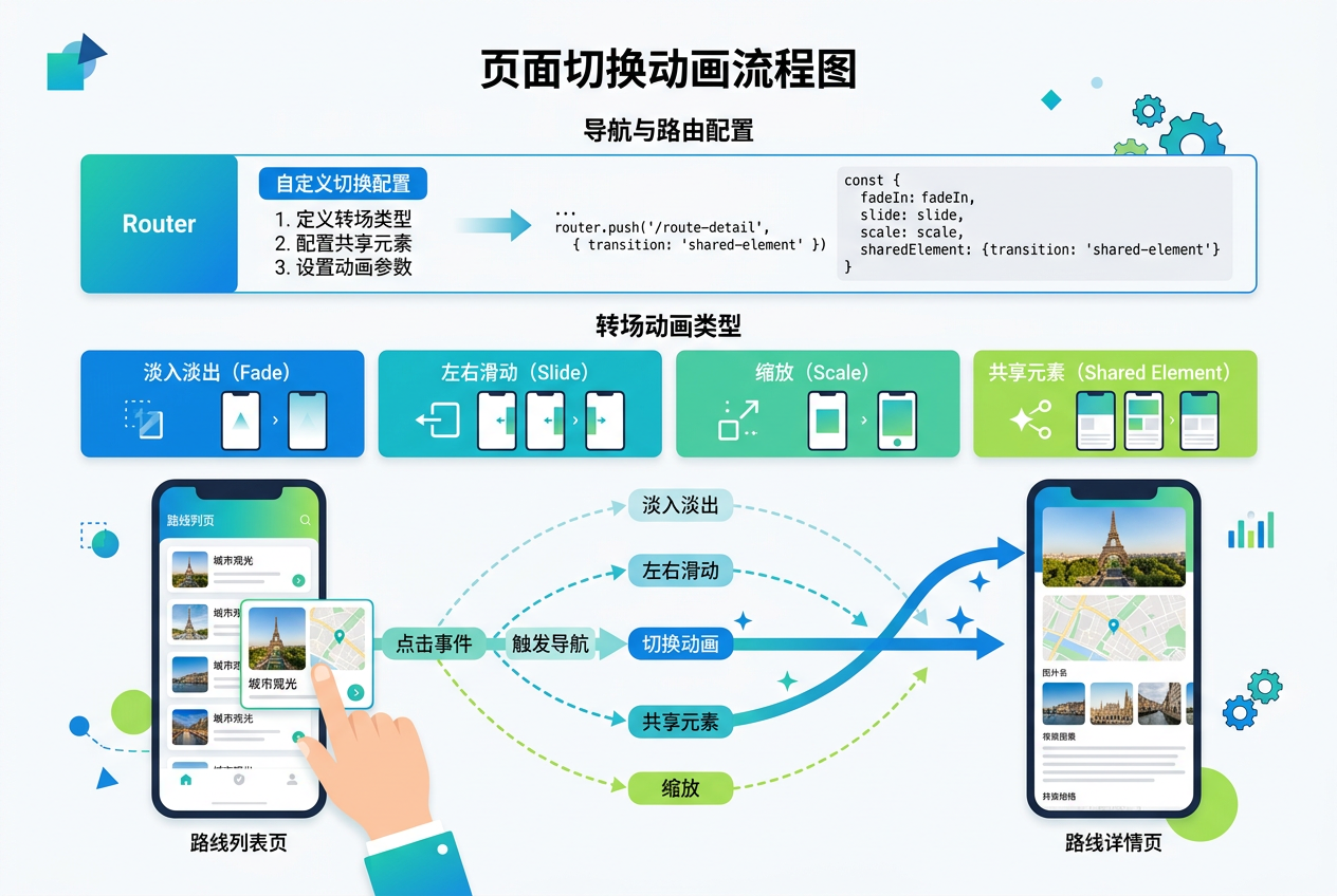 页面间过渡动画