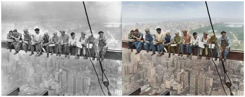 修复图前后对比