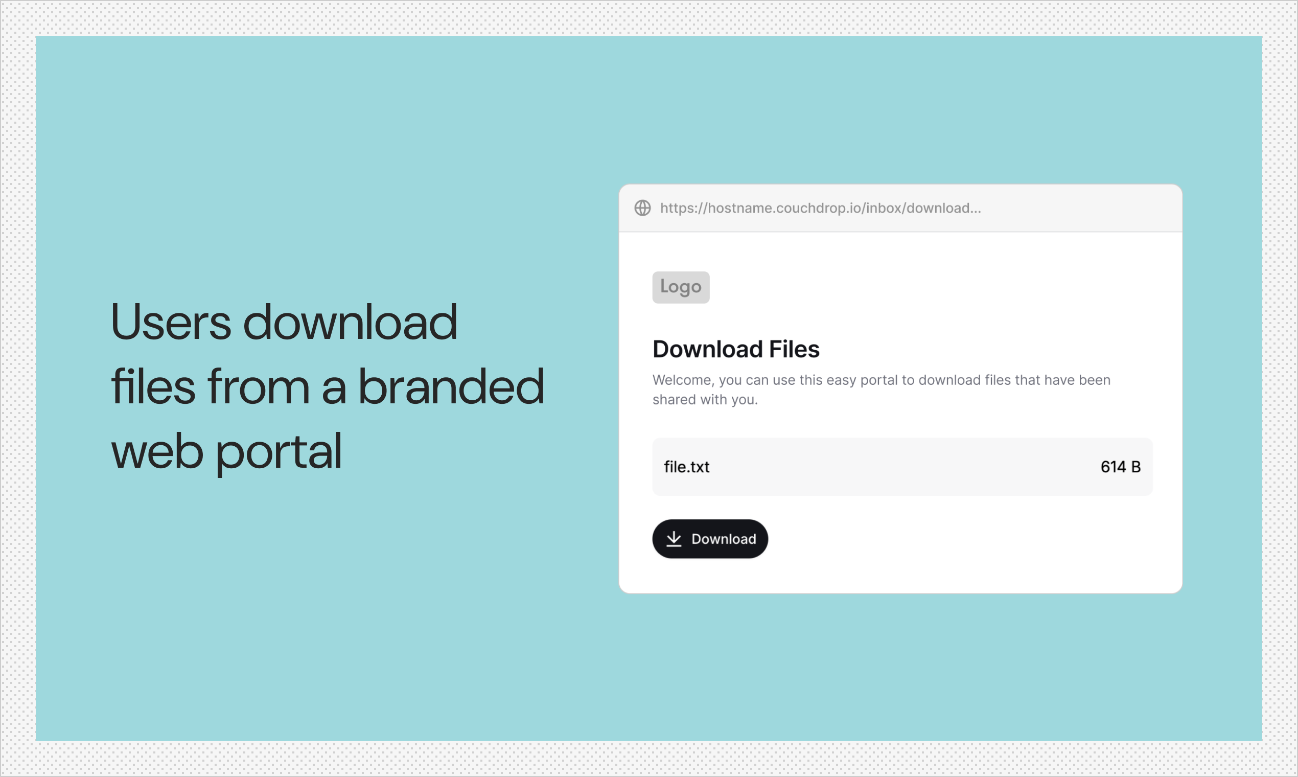 Send/Share Files by Couchdrop