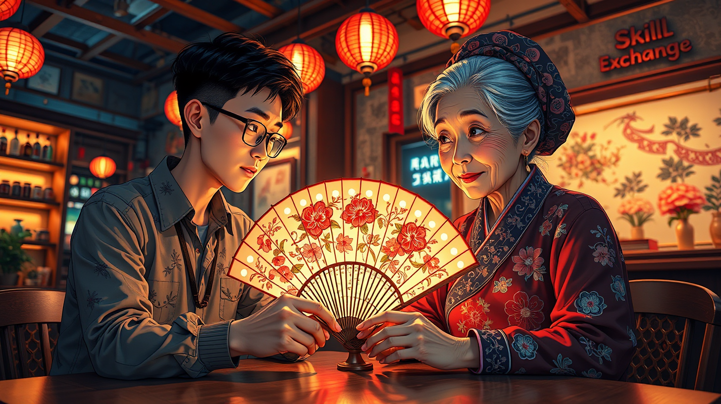 华强北的技能交换咖啡馆