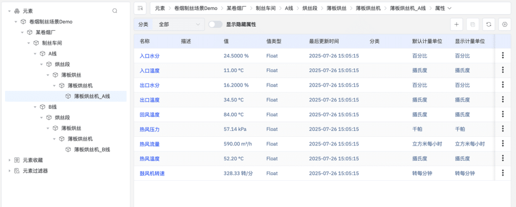 TDengine IDMP 应用场景：烟草制丝 - TDengine Database 时序数据库