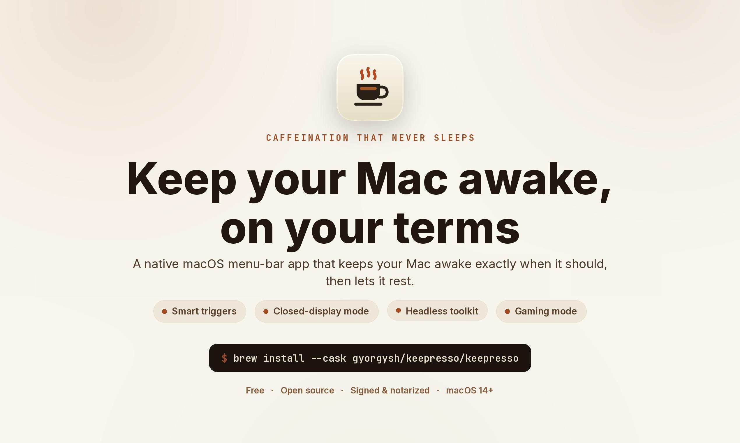 Keepresso