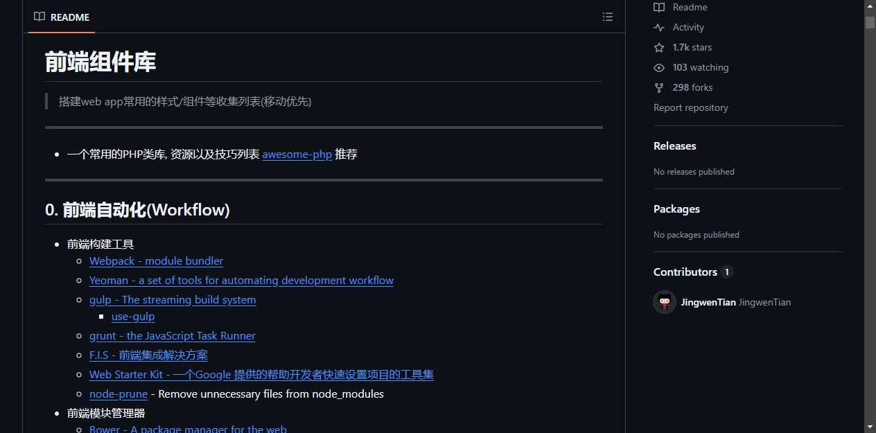 README区域截图