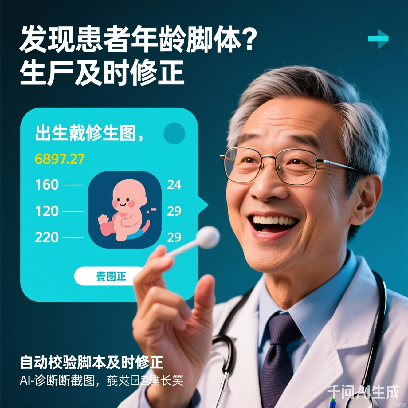 搞笑的AI诊断截图