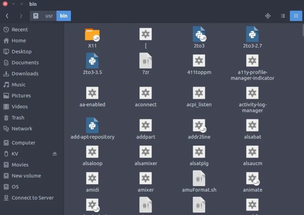 usr_bin-linux 目录