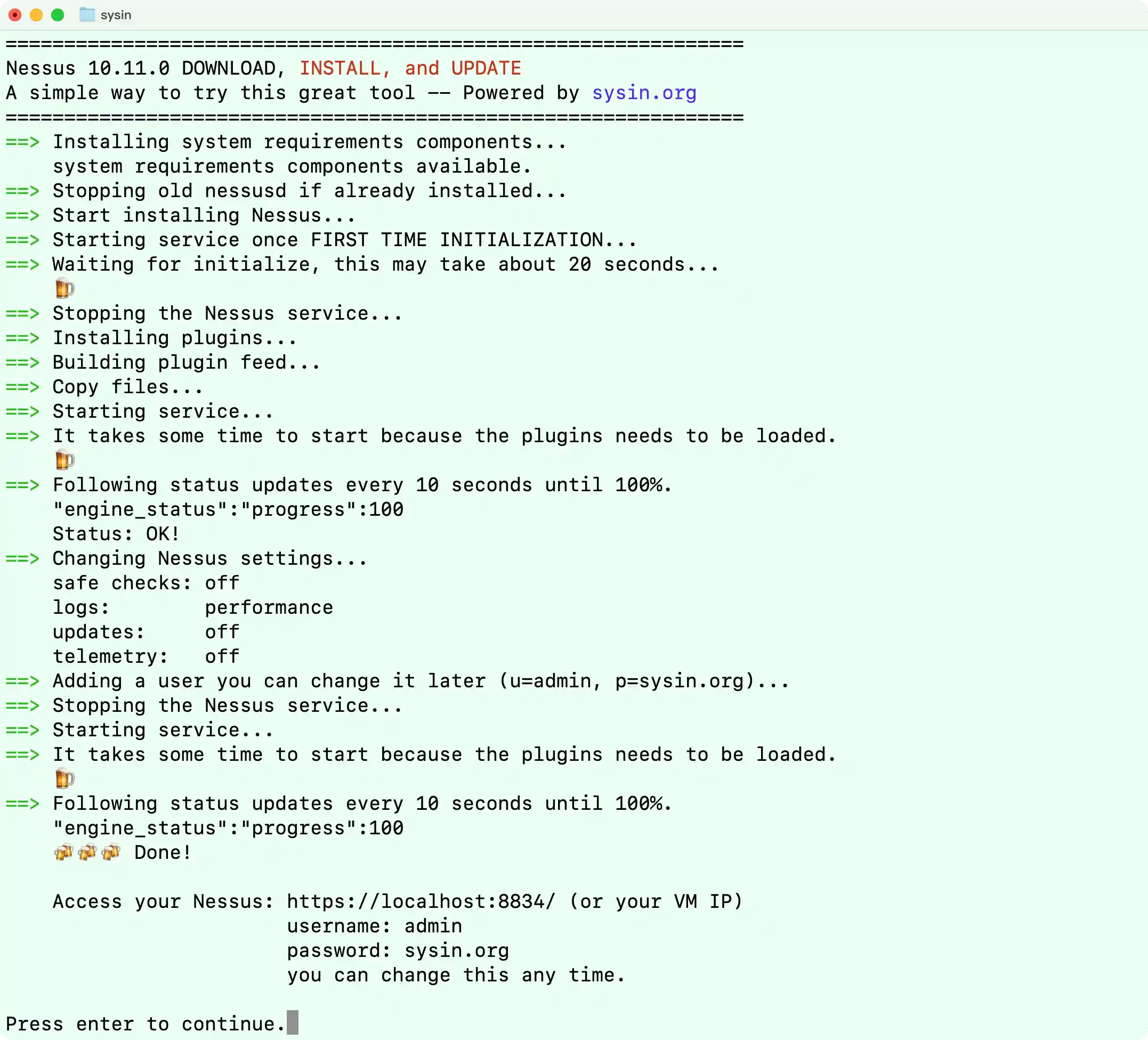 nessus-10-auto-installer