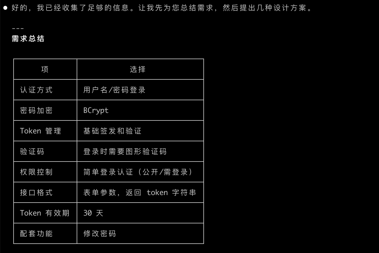 需求总结