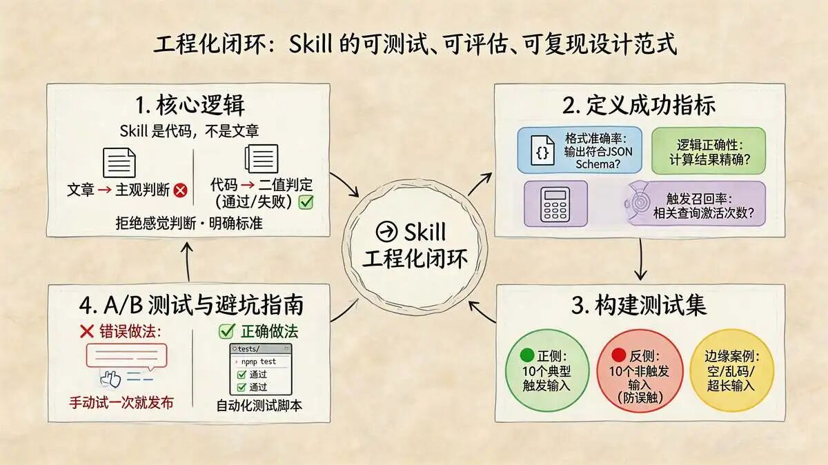 原则 6：工程化闭环：可测试、可评估、可复现