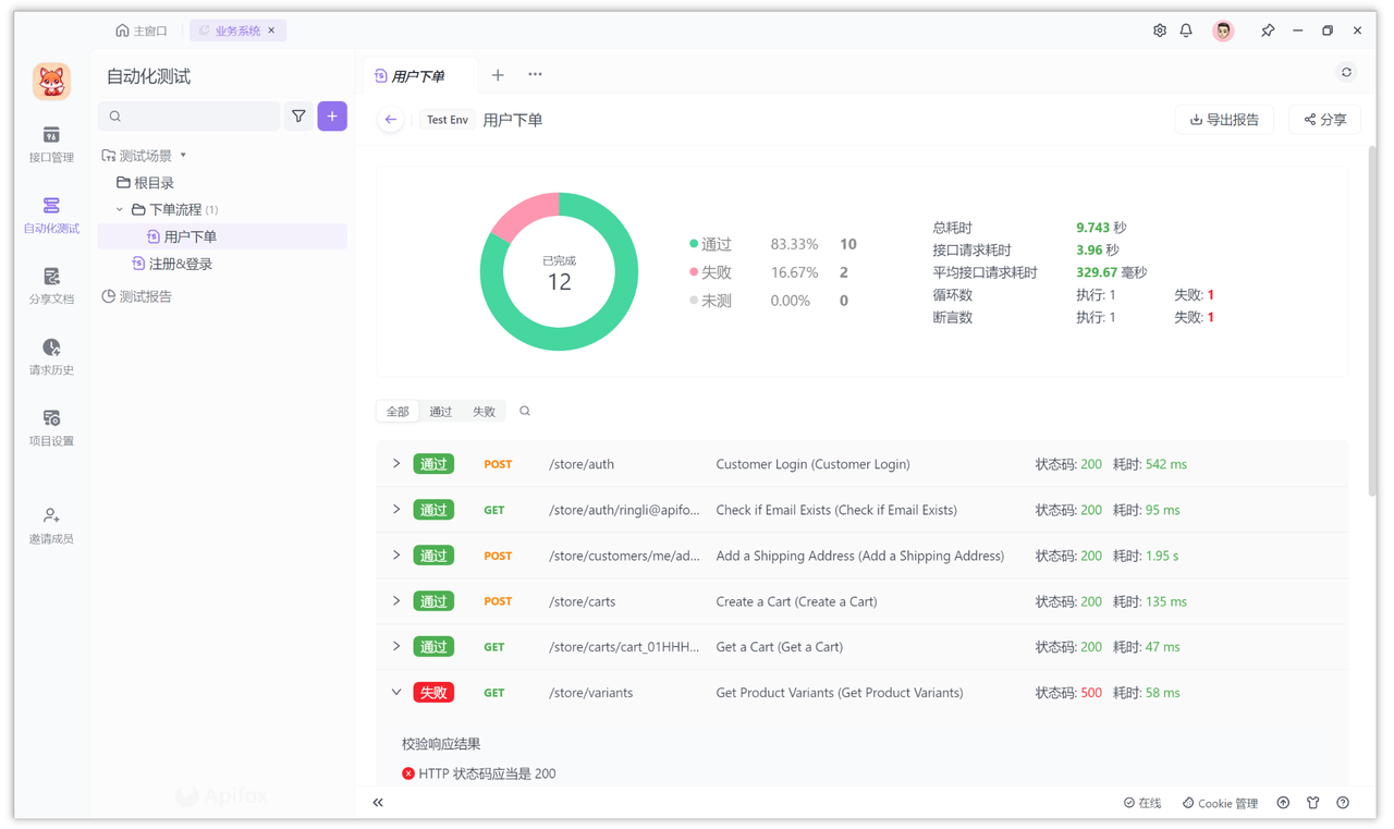 Postman平替产品Apifox