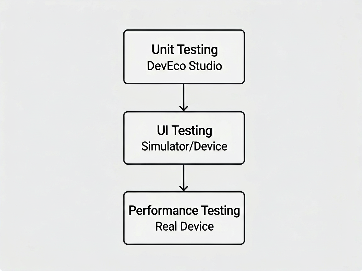 A clean Notion-style diagram showing the HarmonyOS
