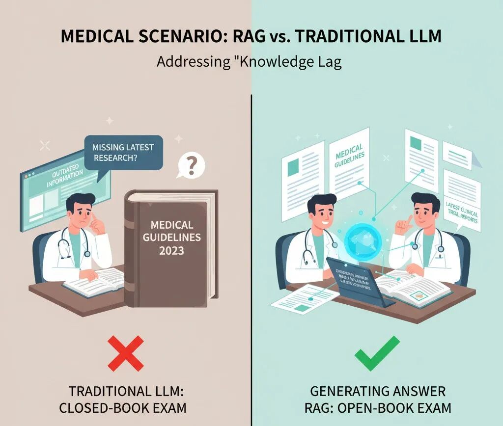 什么是RAG？医学科研人员也能轻松理解的检索增强生成技术，大模型入门到精通，收藏这篇就足够了！_rag知识库系统 检索医疗文献-CSDN博客