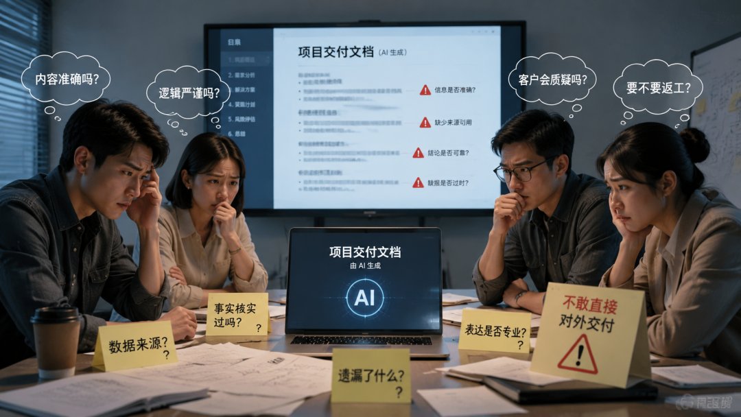 AI交付文档不敢用