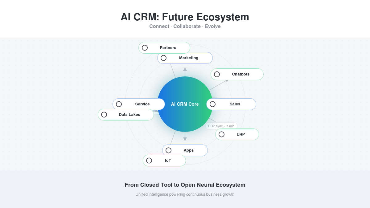 AI CRM的未来工具到生态图片