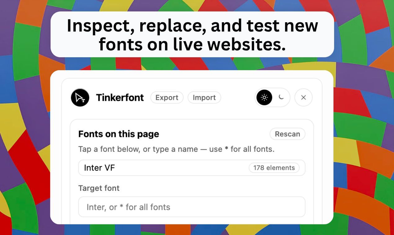 Tinkerfont