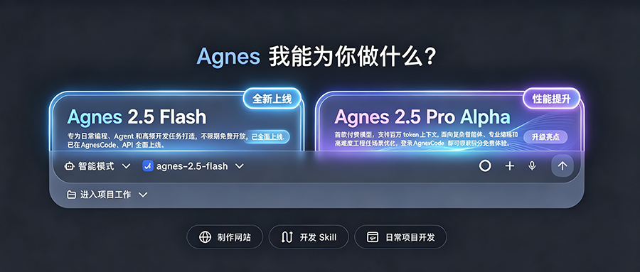 Agnes产品矩阵升级