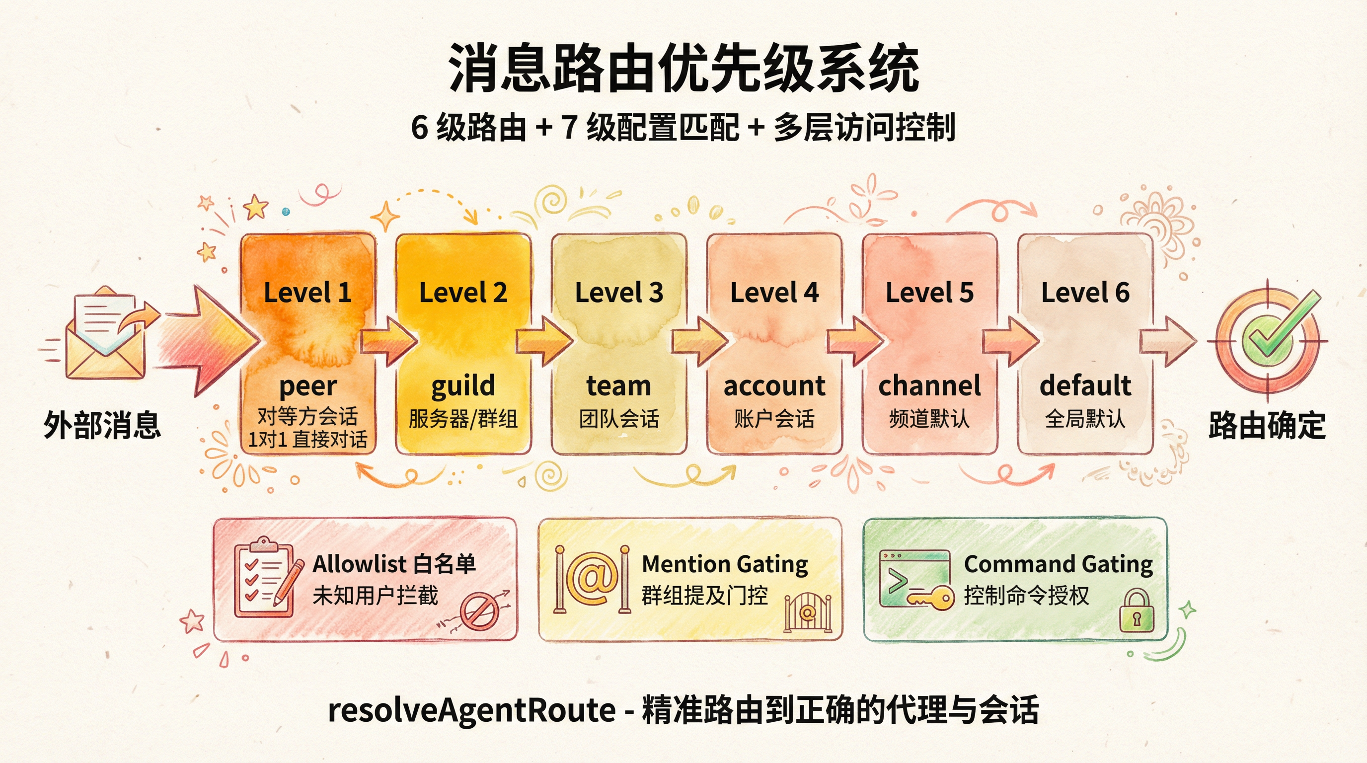 消息路由优先级系统