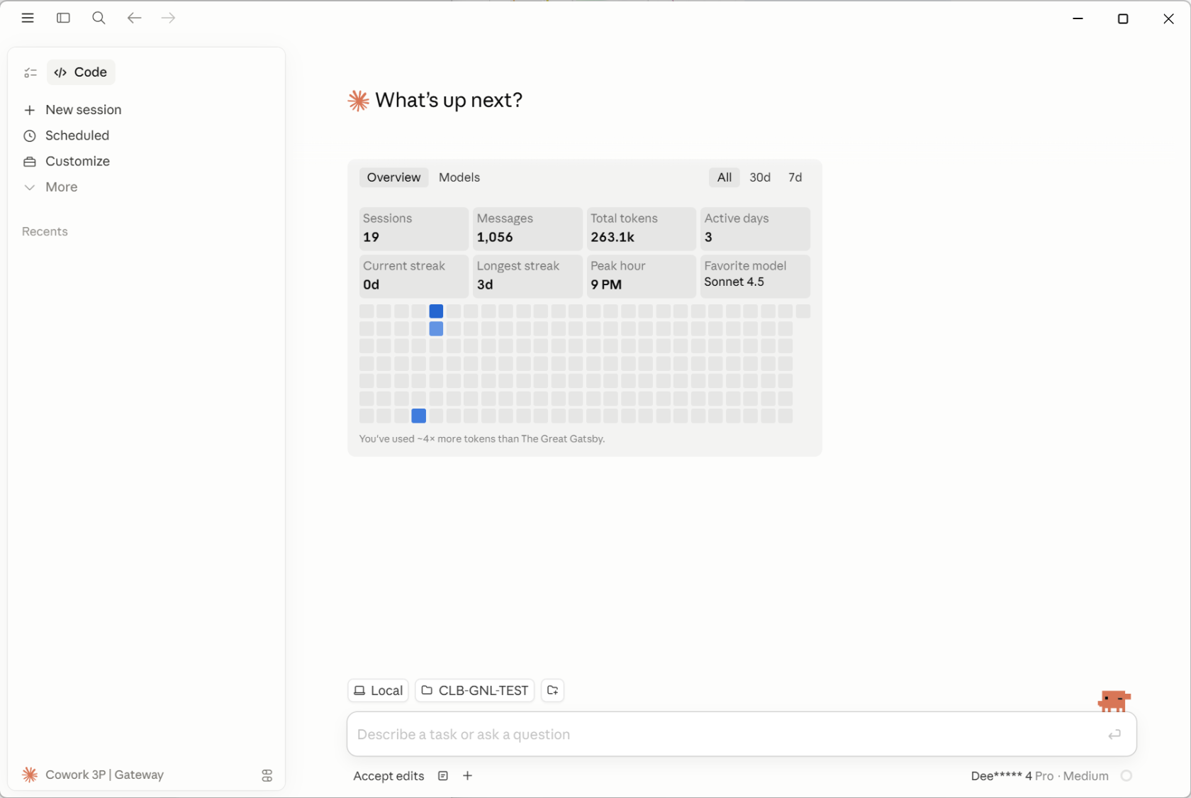 图 26：Code 模式界面，面向本地项目开发、终端和代码变更。