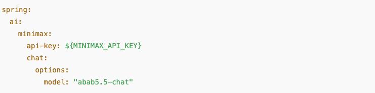 三分钟带你玩转 SpringAI + MiniMax 聊天模型！_Max_03