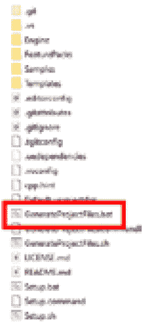图 14.8 – GenerateProjectFiles.bat 文件