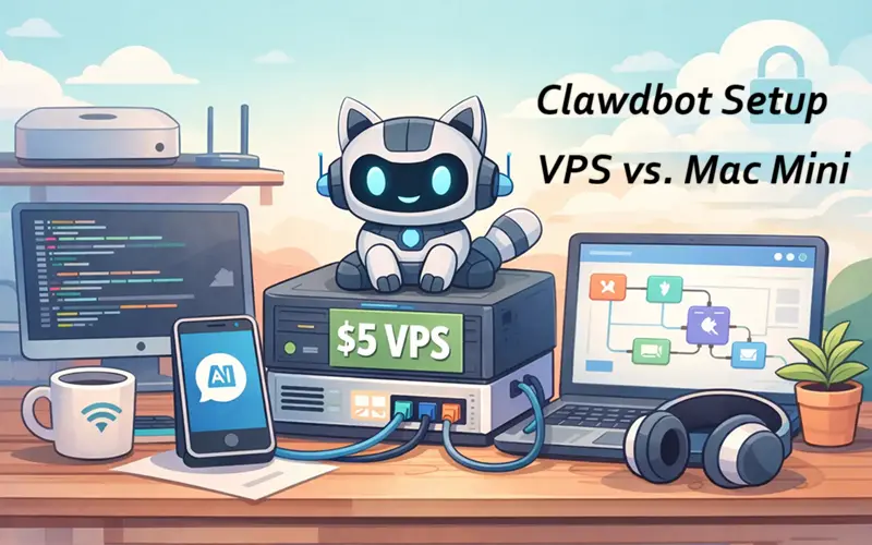 Clawdbot安装:VPS vs.Mac Mini