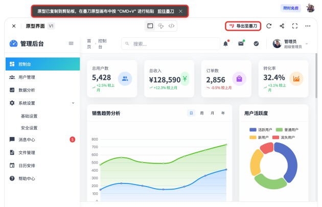 墨刀AI实战：3步生成高保真可编辑原型（0基础指南）_上传图片修改的原型图ai-CSDN博客