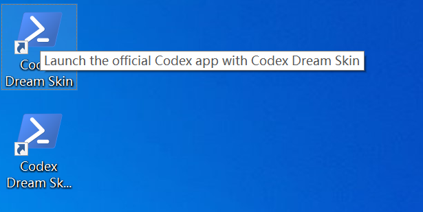 运行 install-dream-skin.ps1 脚本