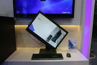 倾斜视角下的浪潮海若一体机展示产品界面_2