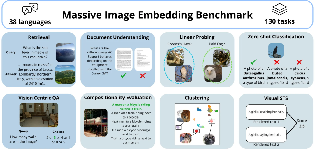 MIEB 基准测试的样本