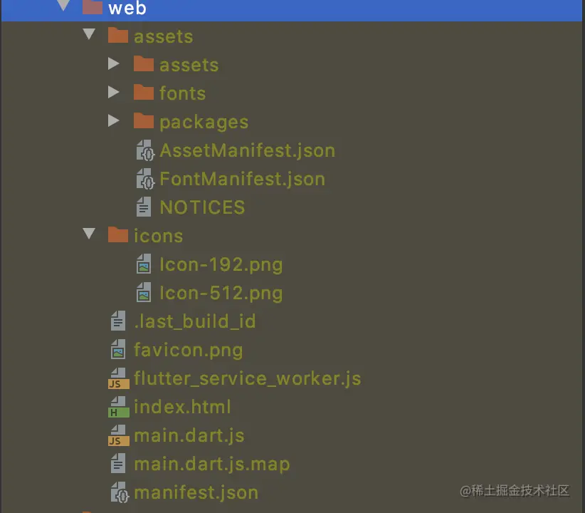 Flutter项目中构建Web工程以及发布nginx服务_Web_02