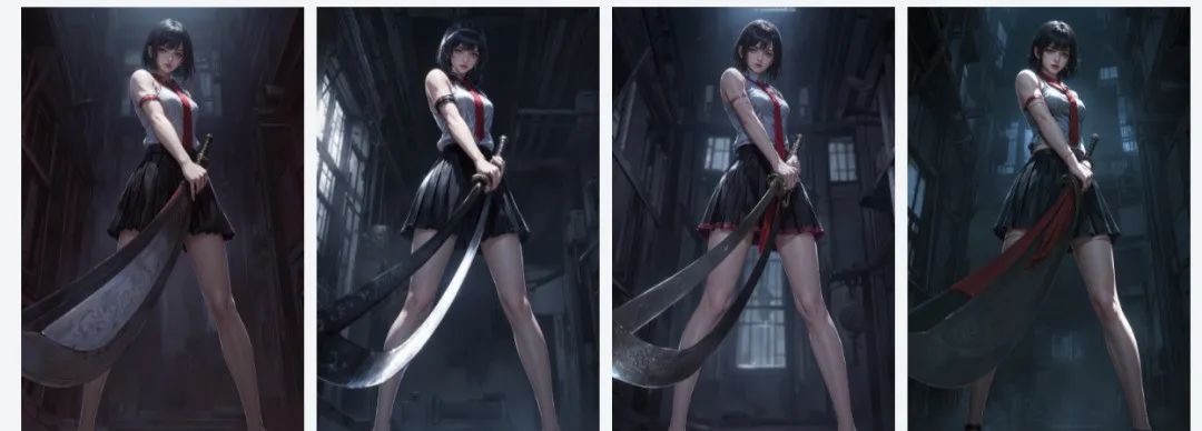 使用ControlNet后生成的更符合要求的图片