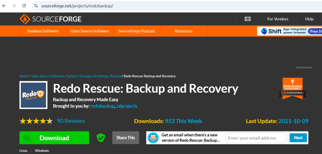 Windows/Linux双平台通用：免费开源的系统备份与恢复工具Redo Rescue使用指南-CSDN博客