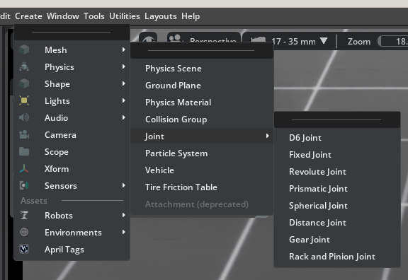 Revolute Joint配置