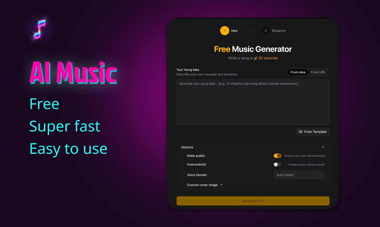 Free AI Music Generator by Next Music
