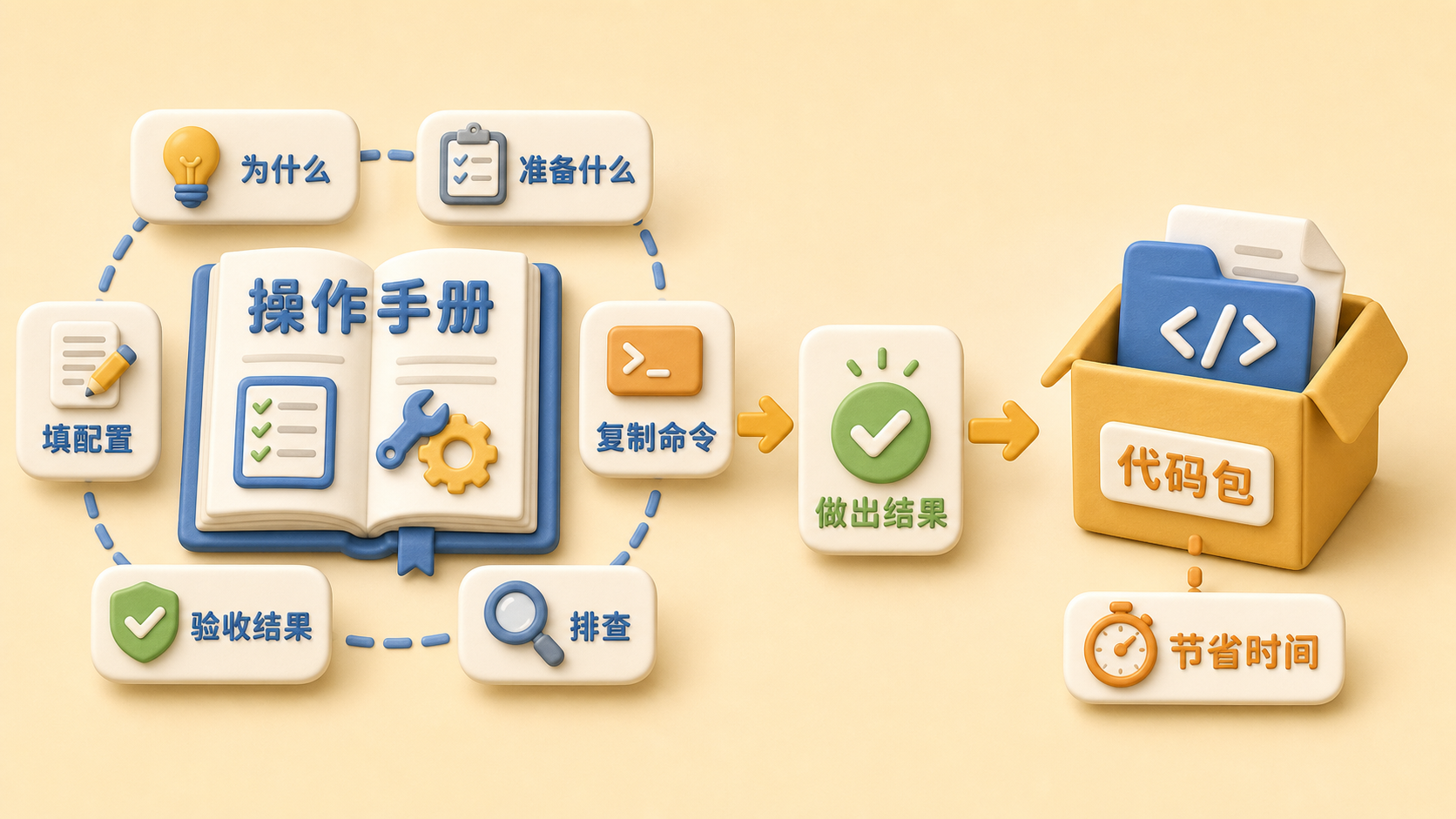 新增概念图:文档交付物与代码包定位