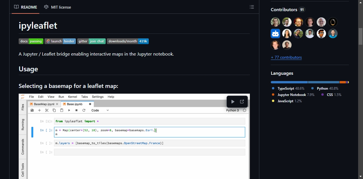 ipyleaflet：在 Jupyter Notebook 中操作交互地图-CSDN博客