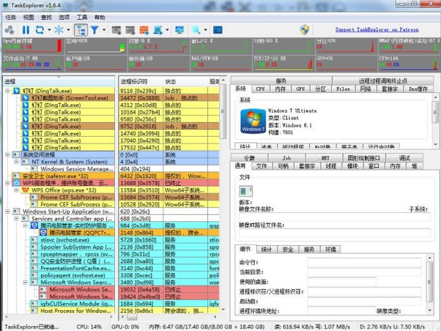 进程监控工具Task Explorer v1.6.6 - 是一款功能强大的任务管理工具-CSDN博客