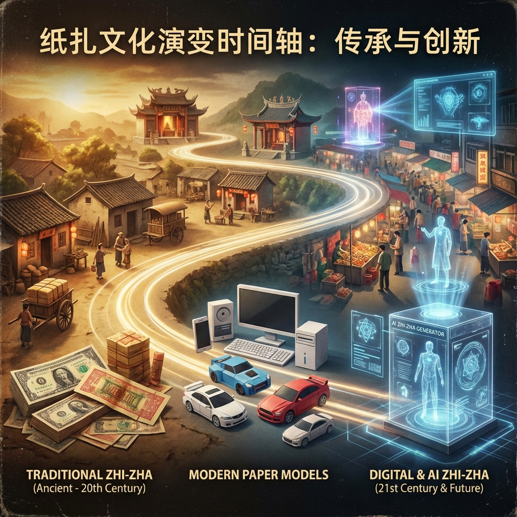 纸扎文化演变