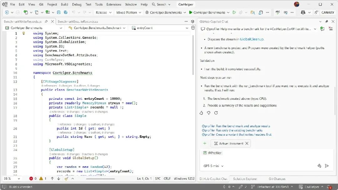 【译】Copilot Profiler Agent —— 分析任务交由 AI，应用性能不受影响
