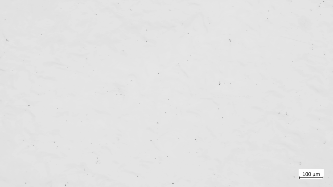 ▲铜样的金相图