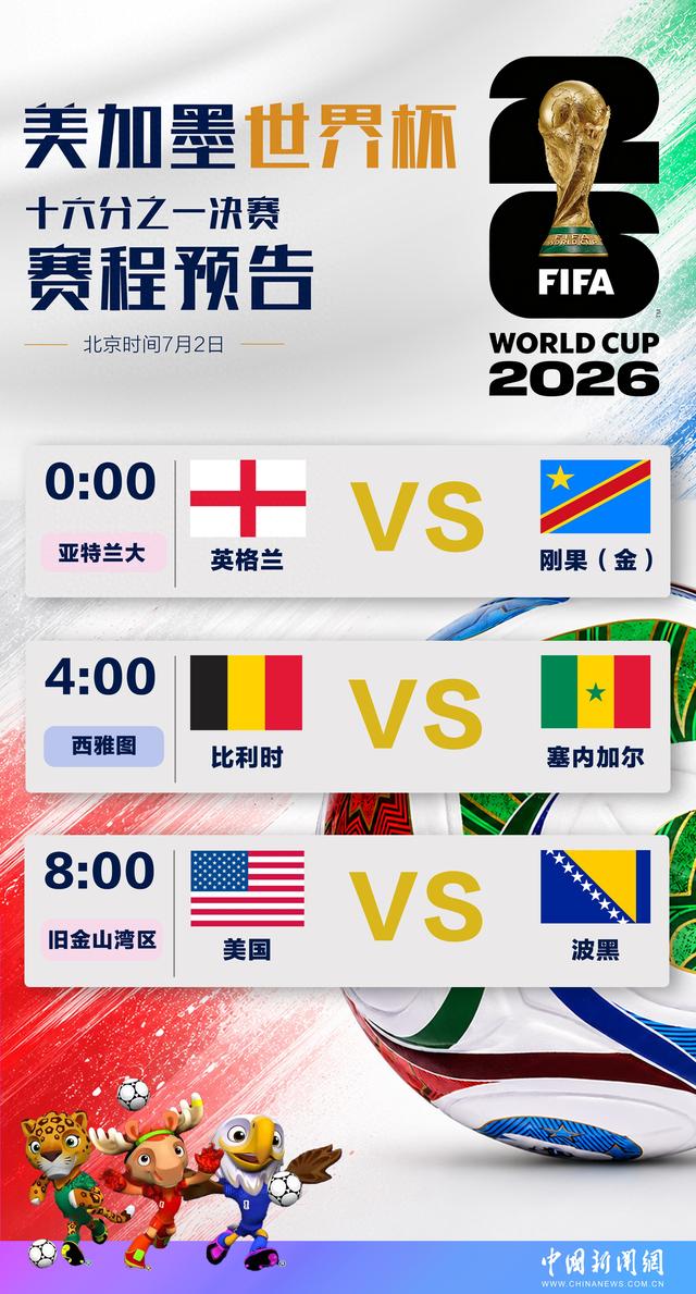 图片来源:美加墨世界杯48强已出局近一半