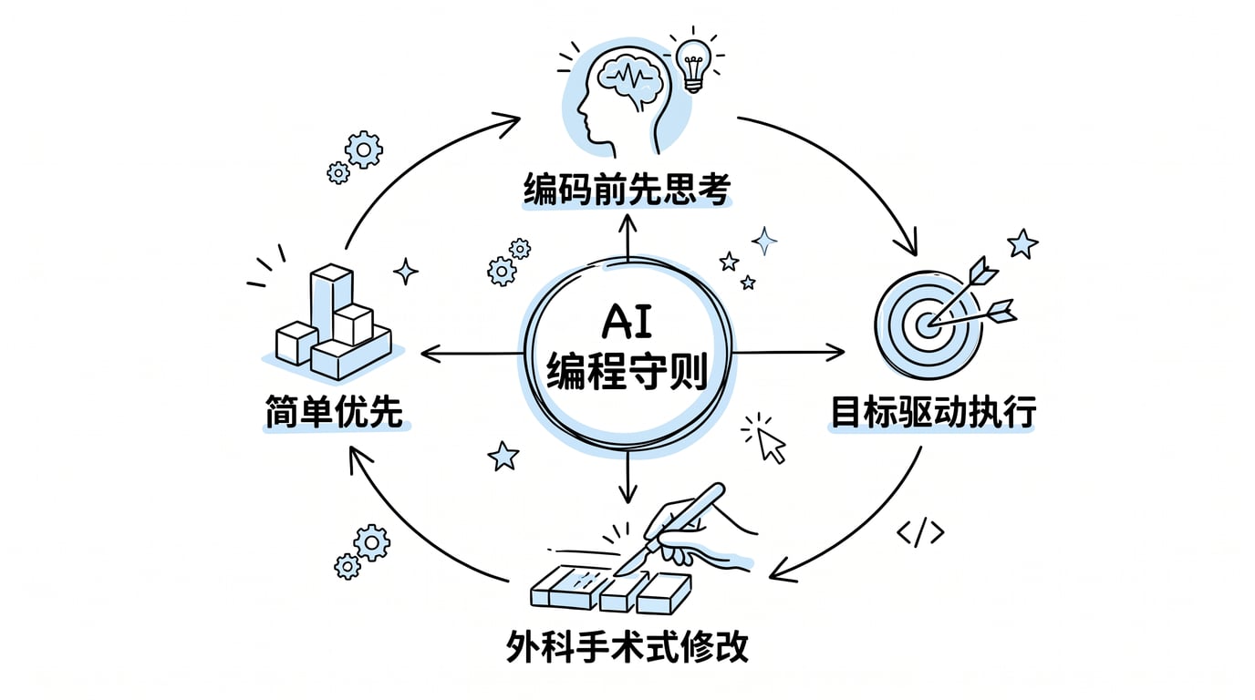 四条原则框架图