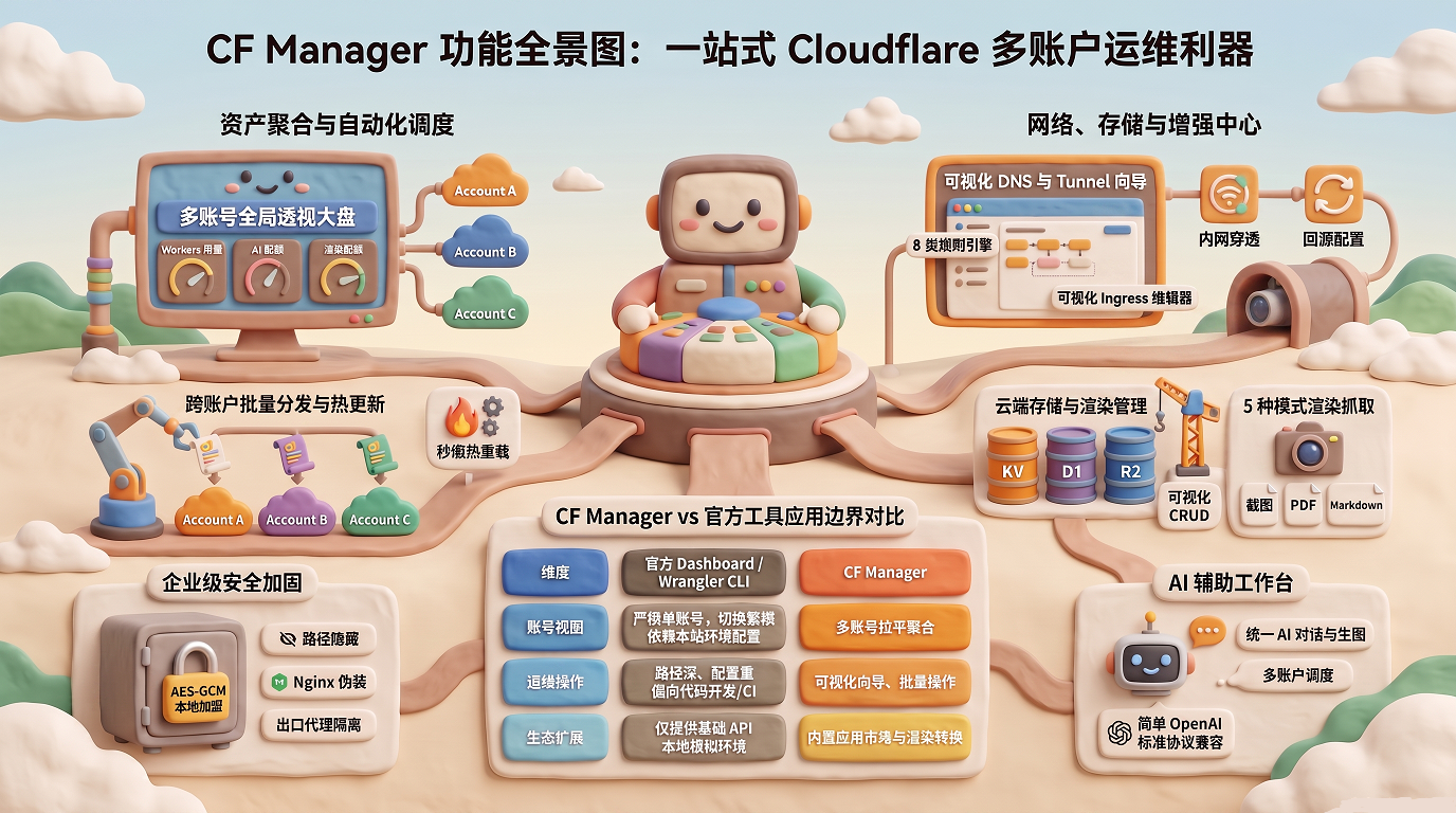 CF Manager 功能模块全景